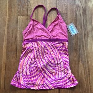 NWT Title Nine Carve Designs Size S Tankini Top